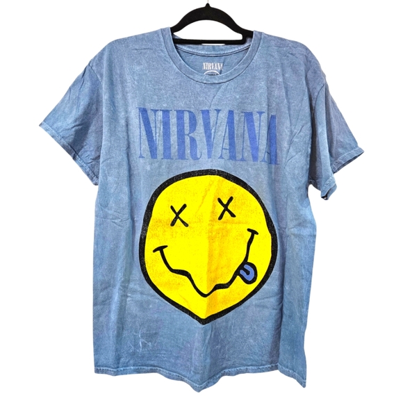 NIRVANA Other - NWOT Nirvana Retro Graphic T-shirt Tie Dye Size L